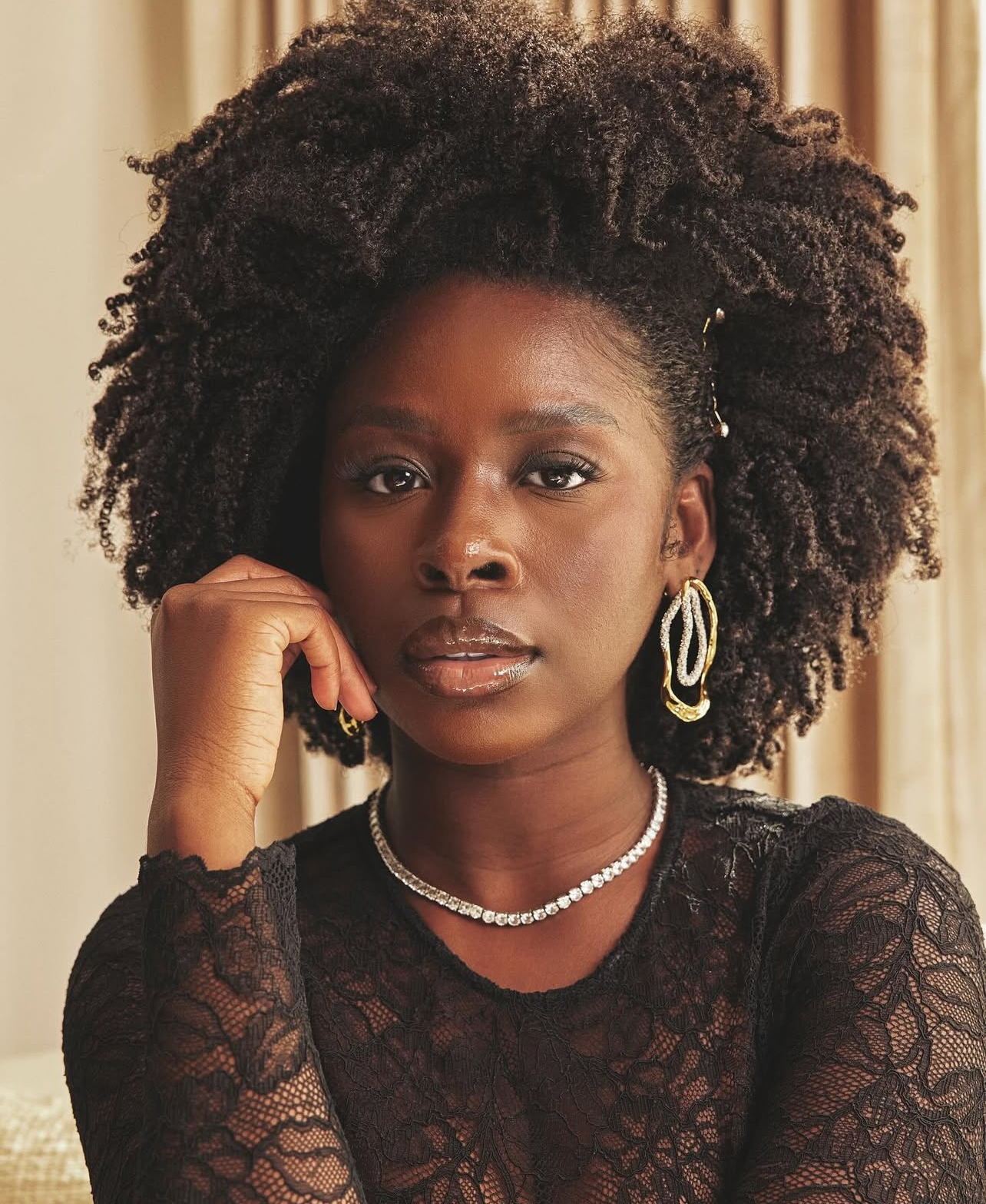 Folahontas Opens Up About Silk Press Damage and Natural Hair Recovery