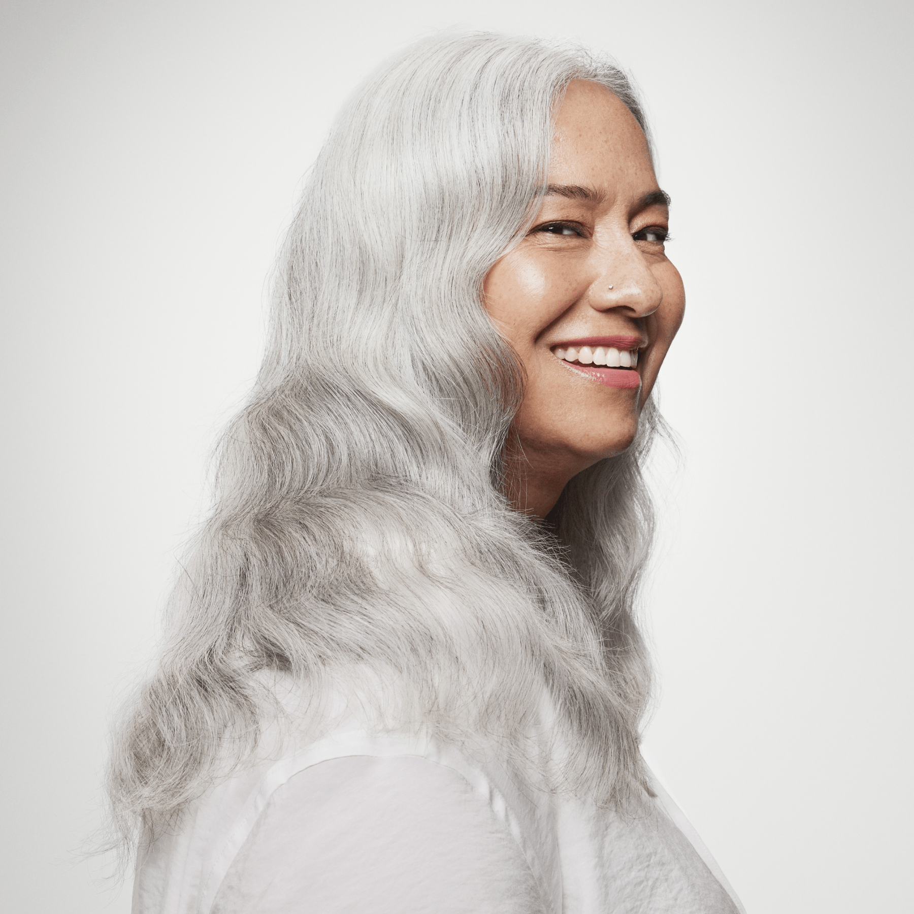 The Secret to Stunning Silver and Gray Hair – OLAPLEX Inc.